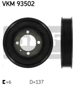 Ременный шкив SKF VKM 93502